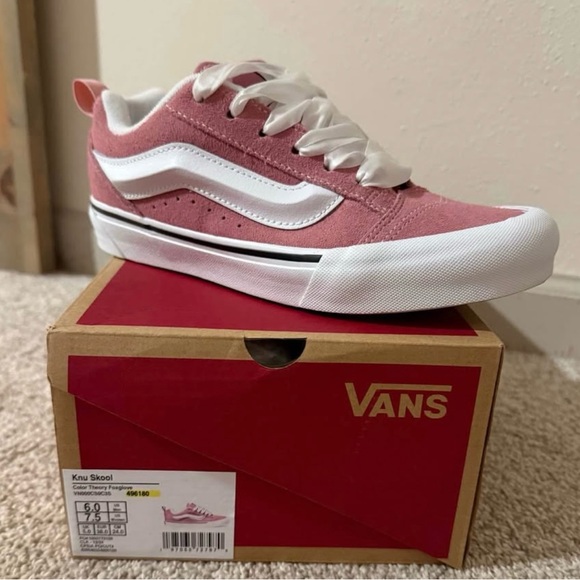 Vans Shoes - Vans Rose and White Classic Sneakers